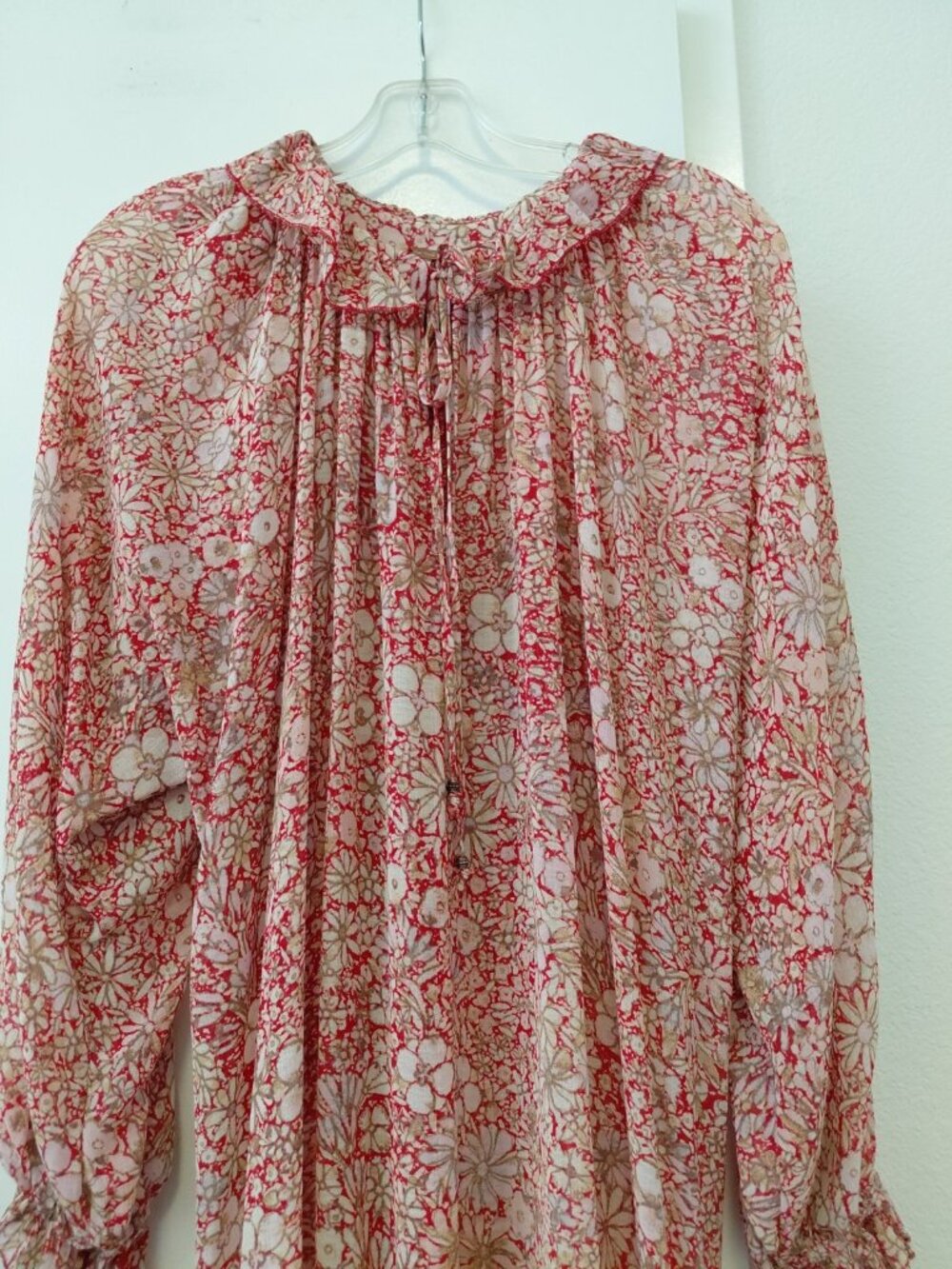 Free People Rose Floral Tiered Maxi Dress - Picture 5 of 9